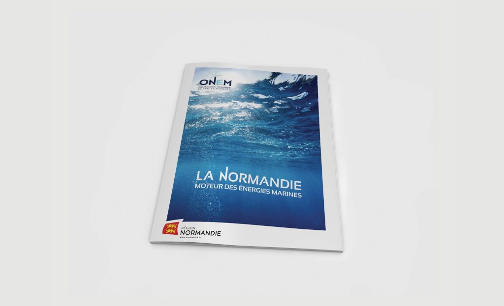 Identité visuelle — ONEM Normandie (énergies marines)