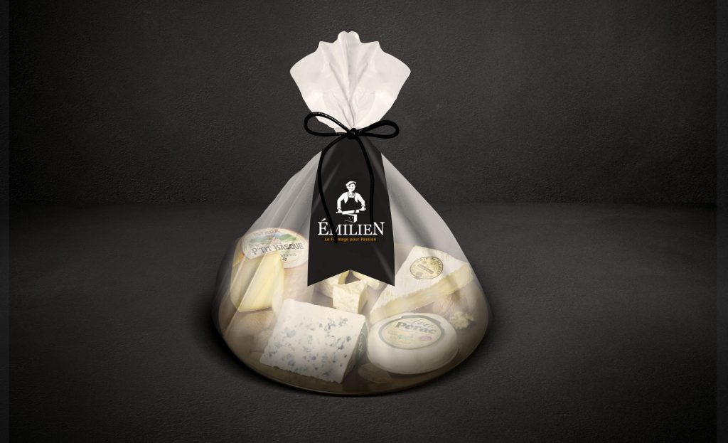 Identité visuelle — Émilien, gamme fromagère Lactalis
